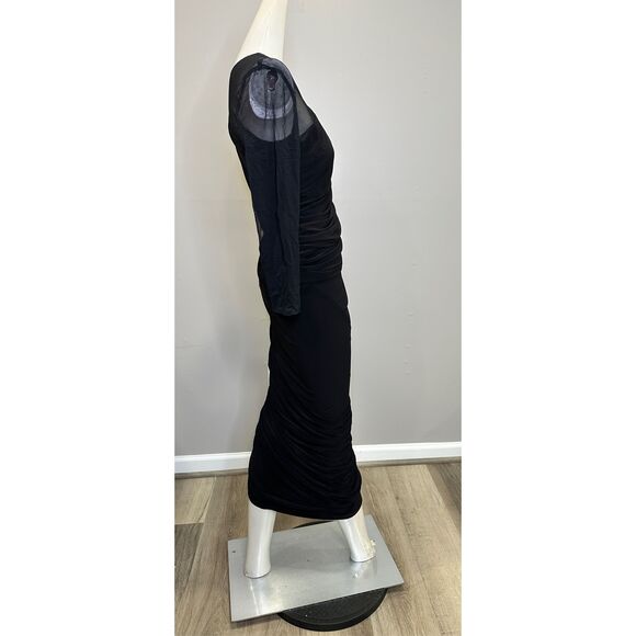 NWT NORMA KAMALI Long Sleeve Diana Gown Size M $225 - Picture 7 of 8